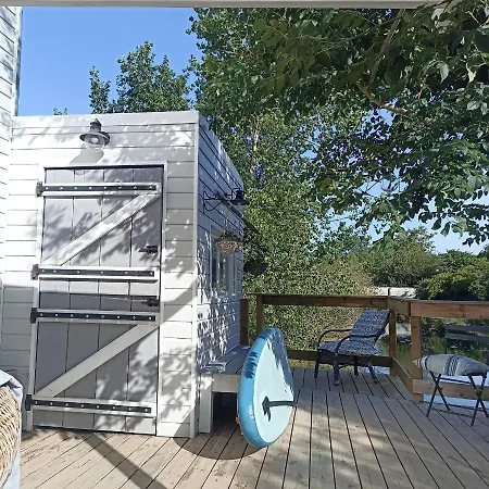 Lodge Avec Vue Sur La Riviere Lannion Exterior foto