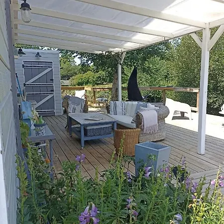Lodge Avec Vue Sur La Riviere Lannion Exterior foto